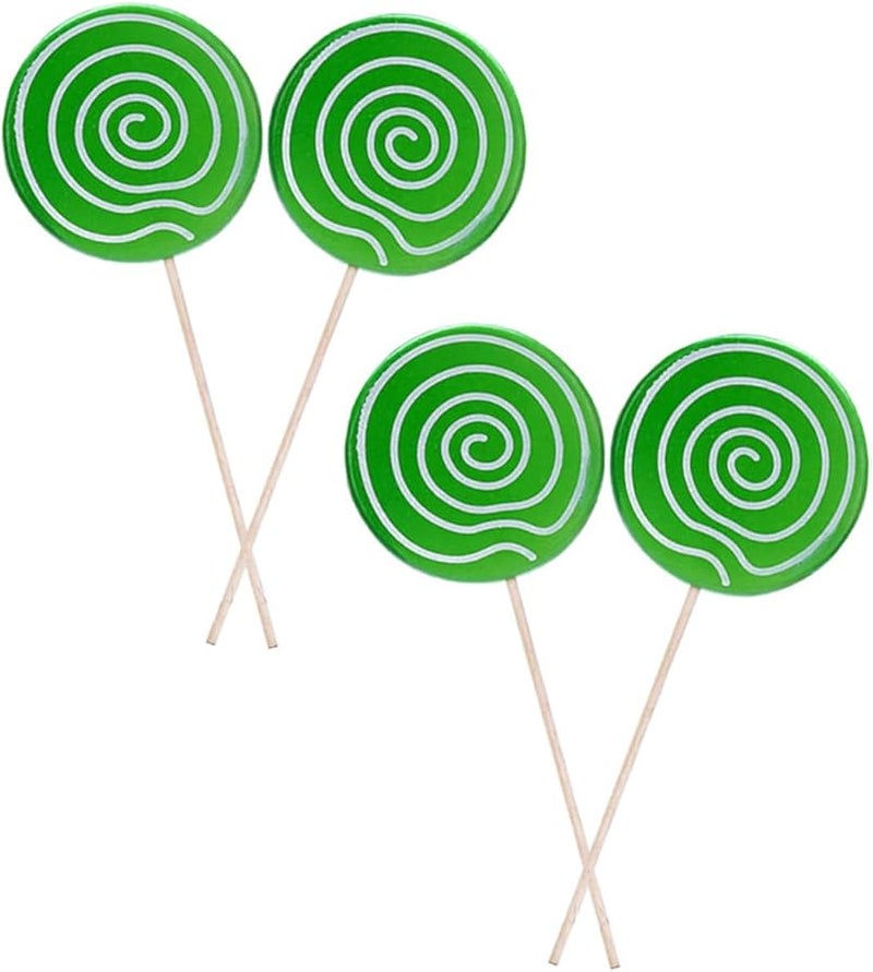 Large Realistic Simulation Lollipop Props 4PCS For Photography Wedding Party Decorations - Image 1